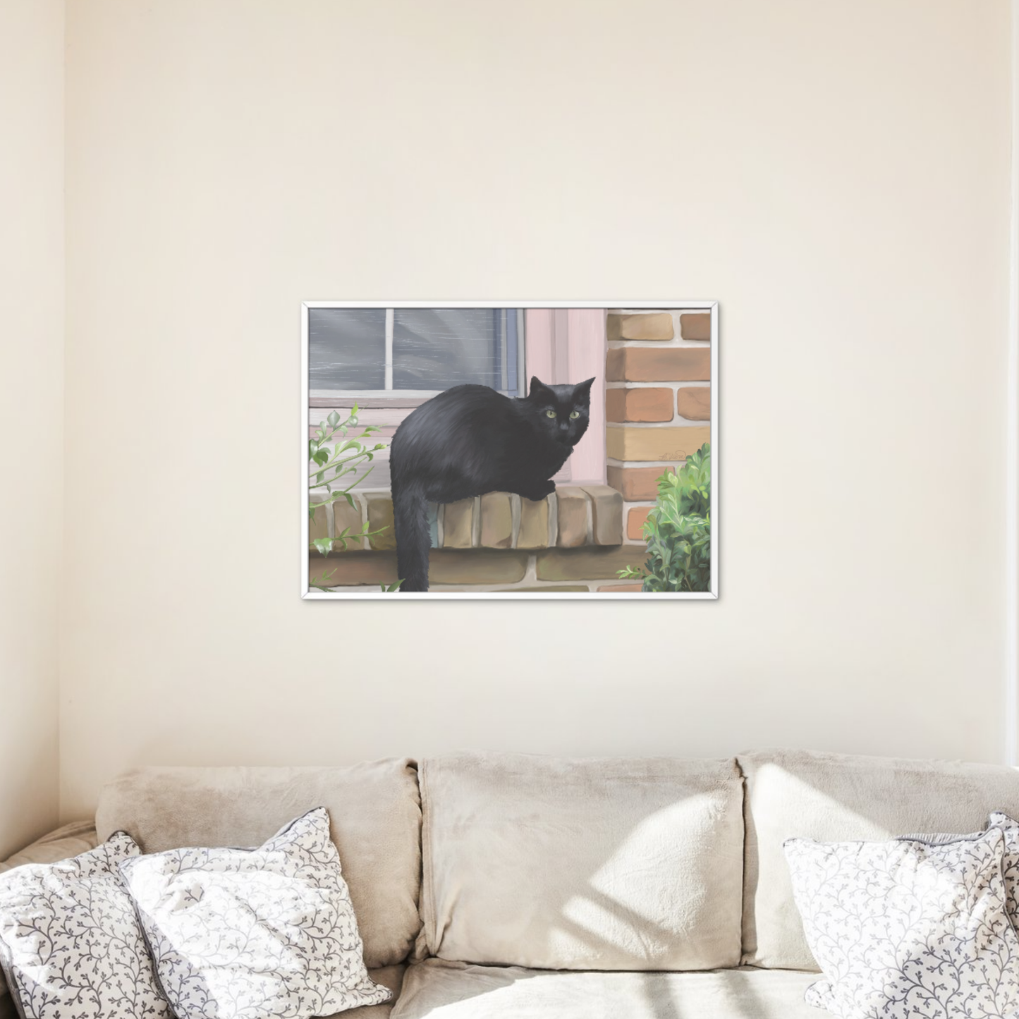 Tranquil Midnight - 8" x 10" Digital Painting Art Print