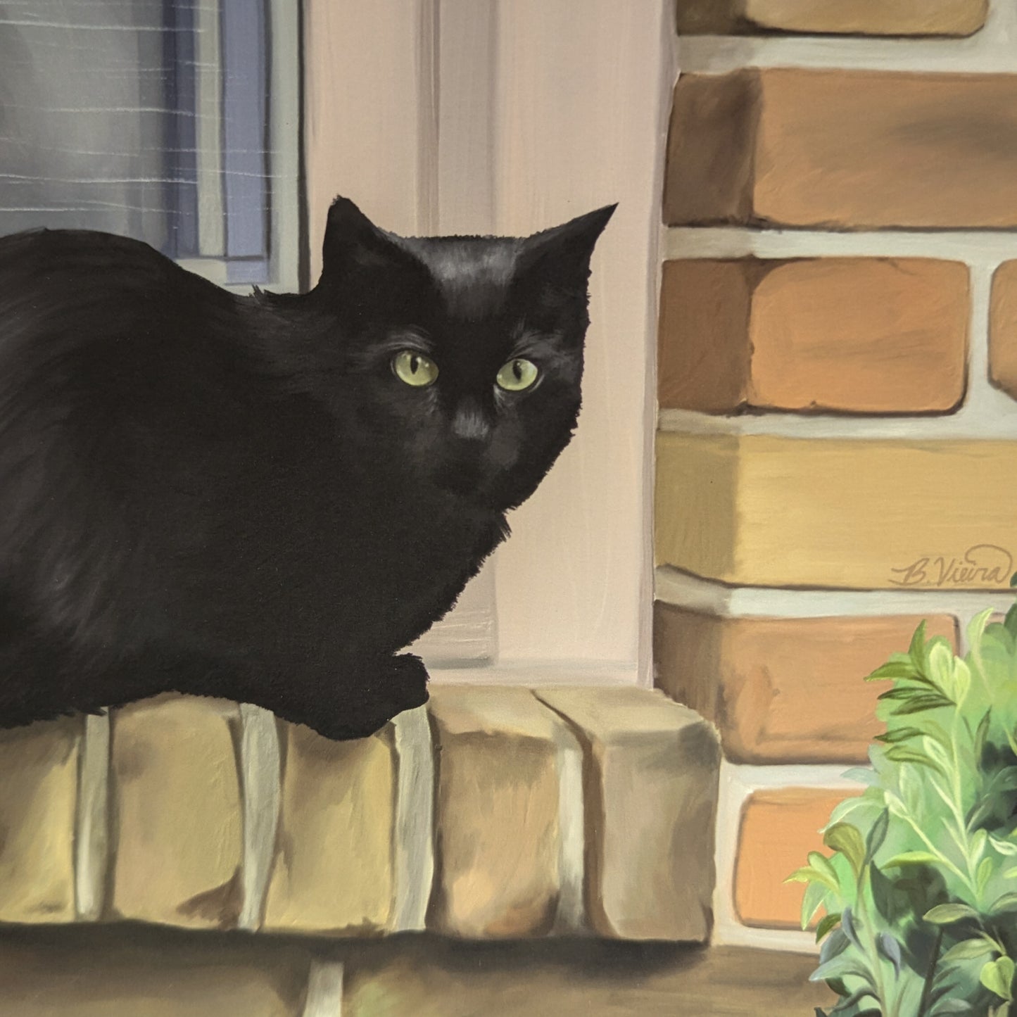 Tranquil Midnight - 8" x 10" Digital Painting Art Print