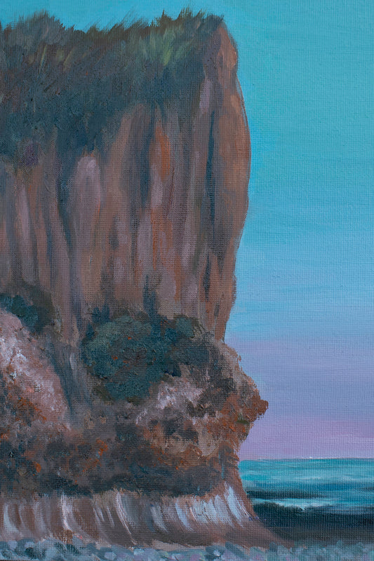 San Diego Sunset Cliffs Painting Print